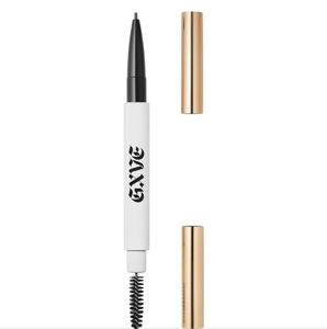 BRAND NEW GXVE BEAUTY HELLA ON POINT ULTRA-FINE BROW PENCIL "5 WARM DEEP…